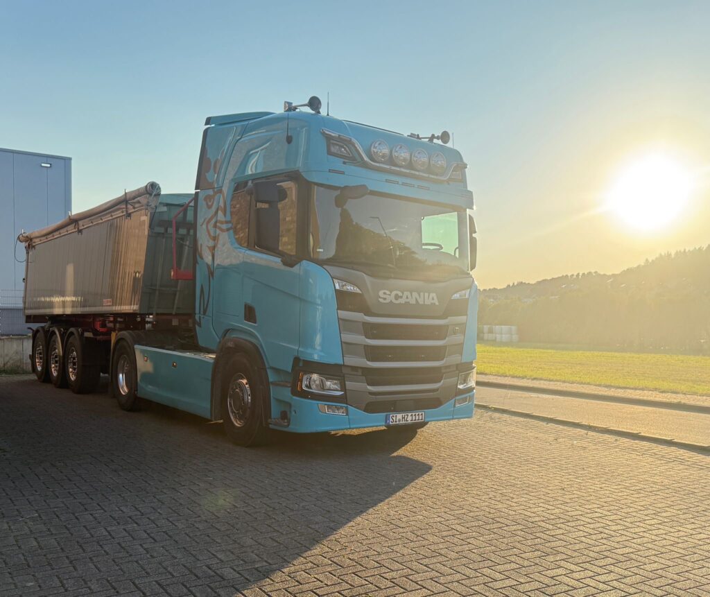 LKW beim Transport